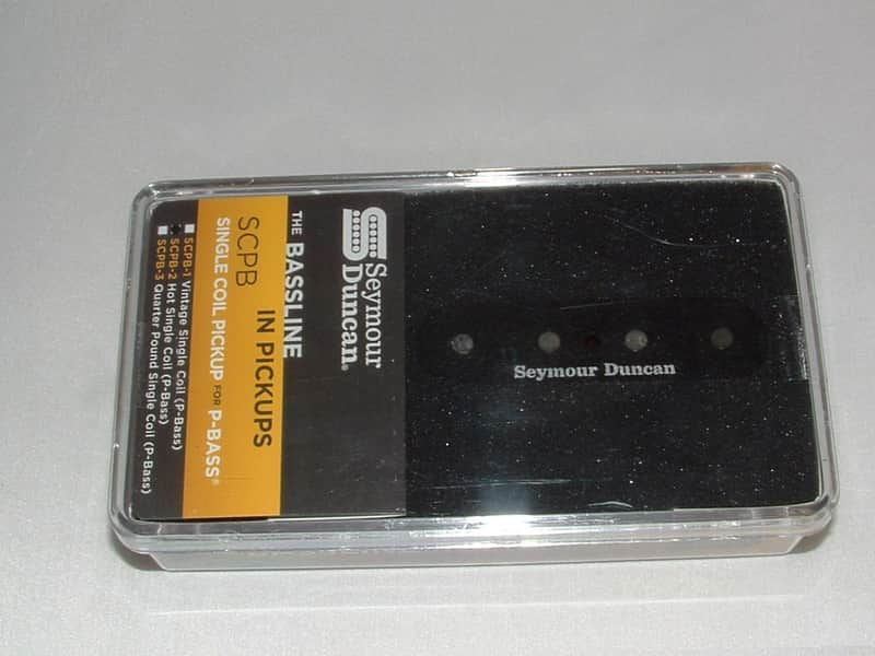 Seymour Duncan SCPB-2 Hot Single Coil Pickup for P Bass -  New with Warranty image 1