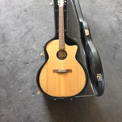 Eastman AC222CE Grand Auditorium Acoustic-Electric Guitar w/HC, Rosewood, Natural Satin Finish image 4