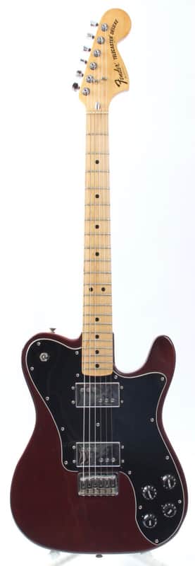 1978 Fender Telecaster Deluxe wine red image 1
