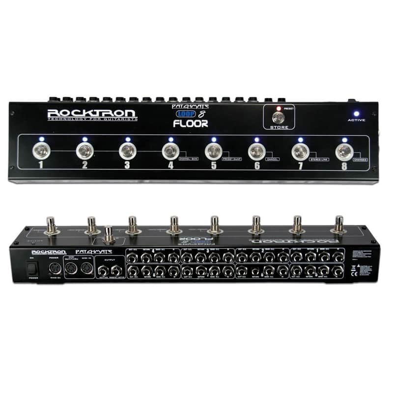 Rocktron PatchMate Loop 8 Floor Audio Switcher Pedal | Reverb