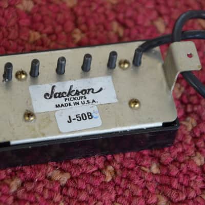Jackson J-50B bridge humbucker*rare 1980's Jackson heavy PU made in USA*good strong ROCK TONE! image 7