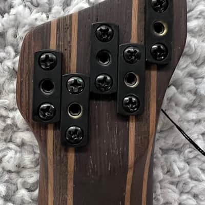 Mint Ibanez EHB1265MSNML Multi Scale Headless 5-String Bass - Natural Mocha image 8