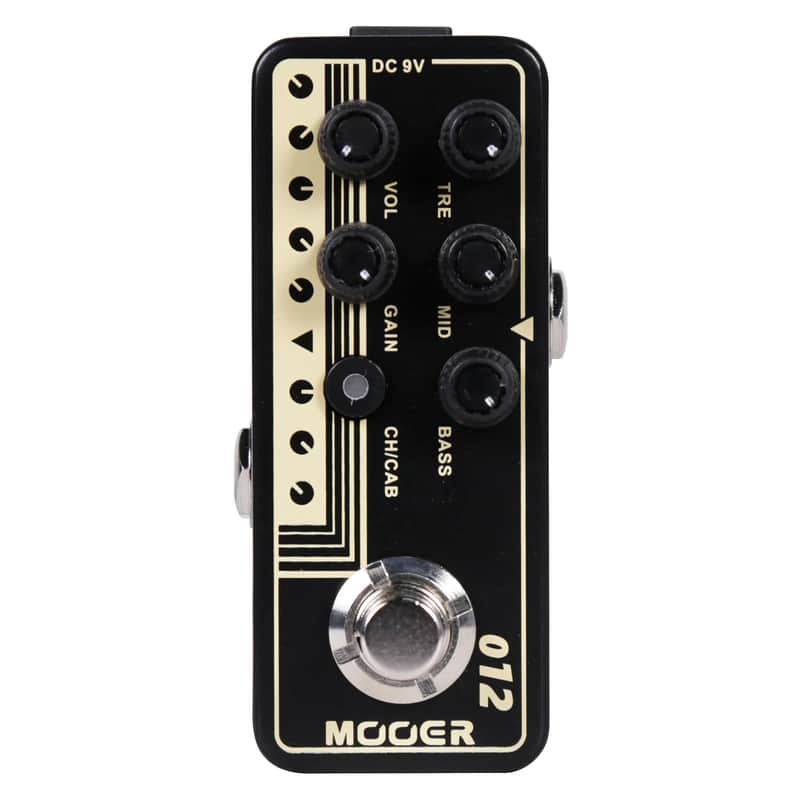 Mooer Micro Preamp 012 US Gold 100  - Digital Preamp Effect Pedal (Fast Free US Shipping!) image 1