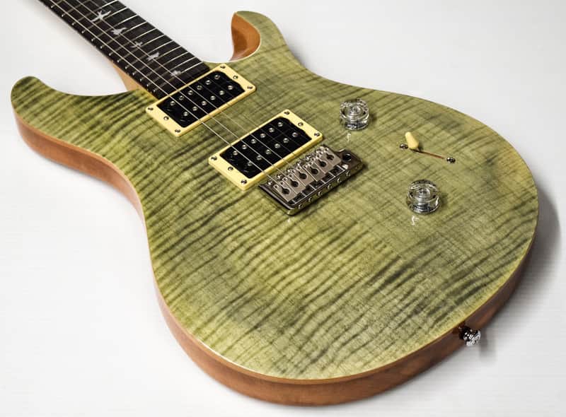 PRS SE Custom 24 Trampas Green | Reverb