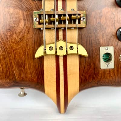 Alembic Series 1 4-String Bass 1982 w/ Original Case and Bill of Sale/ Formerly Owned by TM Stevens image 6
