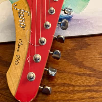 Fano PX6 Oltre 2024 - Fiesta Red, Wolftone pickups image 10