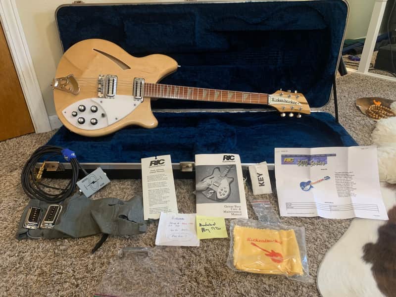 Rickenbacker Mapleglo 360 with Mastery Bridge image 1
