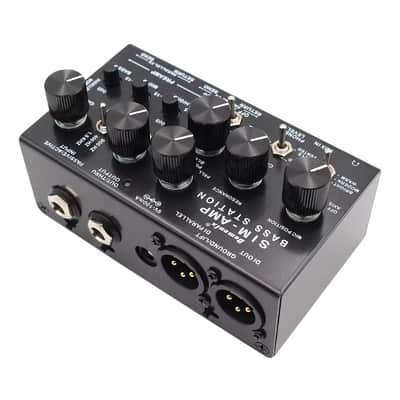 Demonfx SIM-AMP High Quality Simplifier Bass Station Preamp Simulator, Power Amp SIM, Stereo Cab SIM & DI Out for Electric Bass image 5