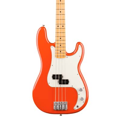Fender Player II Precision Bass Maple Rallye Orange image 1