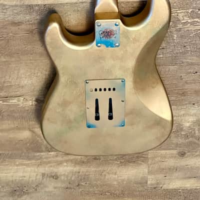 Custom Gold Finish Stratocaster + Fender Bag & Strap image 13