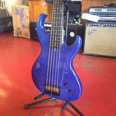 Rick Turner Electroline Five String Deep Blue image 2