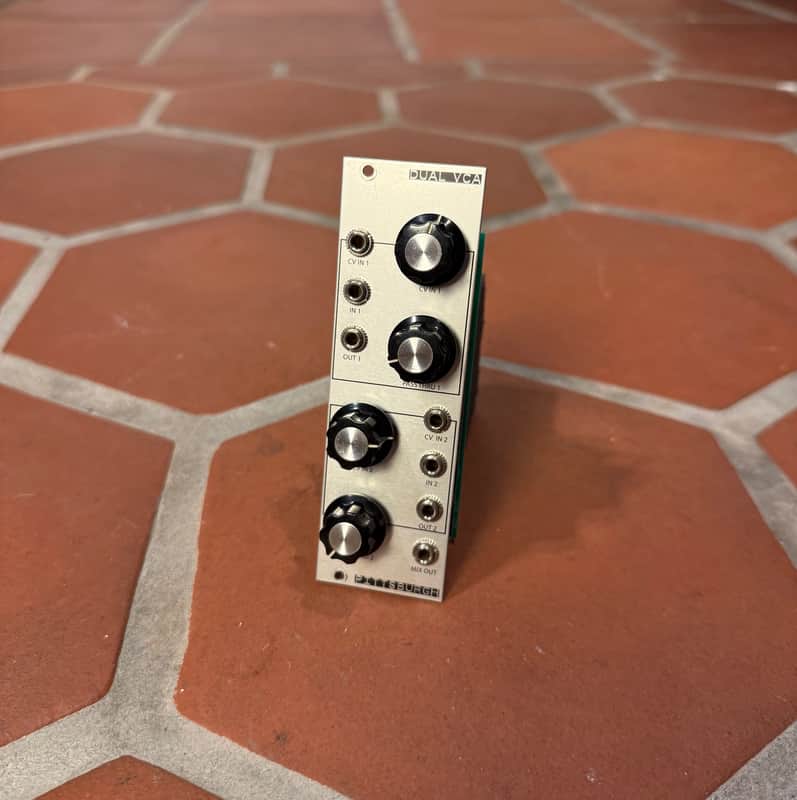 Pittsburgh Modular Dual VCA Module 2010s - Silver image 1