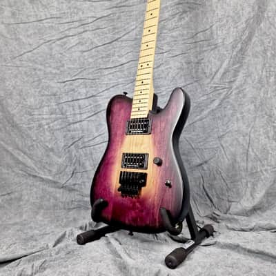 Charvel USA San Dimas Style 2 2H FR Purple Burst - made in USA! image 2