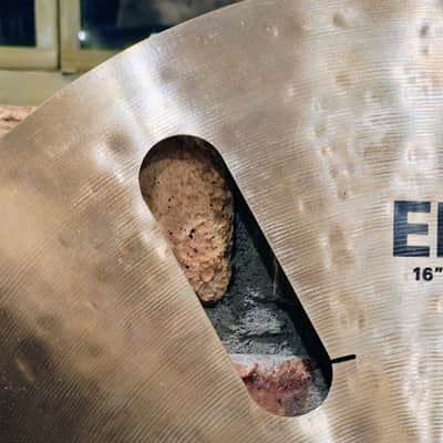 Zildjian K EFX Repaired Crack 16" Crash Cymbal image 2