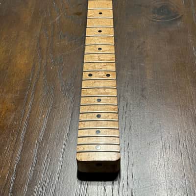 Roasted Birdseye Maple Tele Guitar Neck image 1