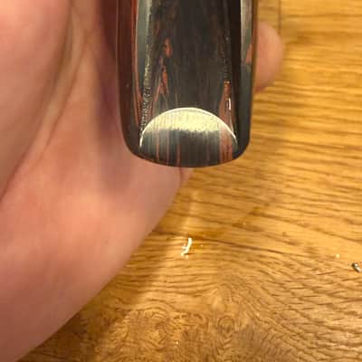 Berg Larsen - Grained Ebonite 110 1 SMS Baritone Sax MPC image 3