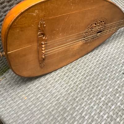 Lute Antique mid 19th Century Baroque Style LUTE Guitar 6 strings image 18