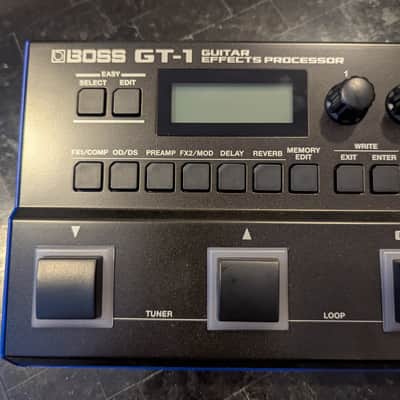 Boss GT-1 Guitar Effects Processor 2016 - Present - Black image 2