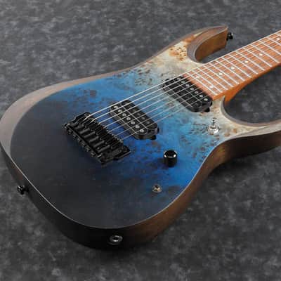 IBANEZ RGD7521PB-DSF 7-saitige E-Gitarre deep seafloor fade flat image 4