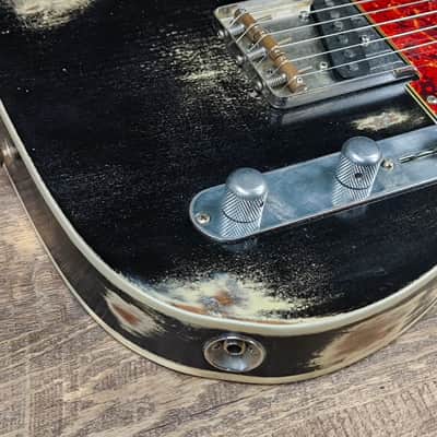 MyDream Partcaster Custom Built - Heavy Relic Black Bindings Hepcat 55 image 6