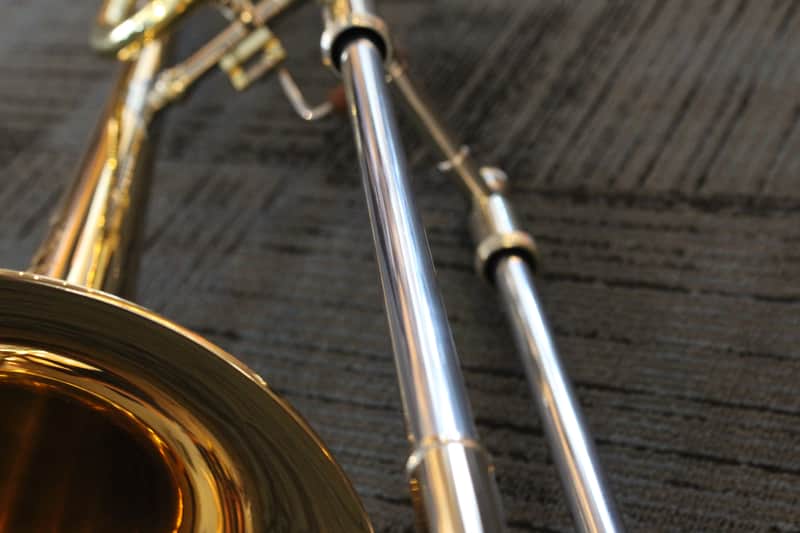 S.E. SHIRES TBQ30GA Q-Series Axial F-Attachment Trombone image 1