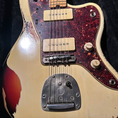 Shabat Leopard 2020s  - Aged Olympic White over 3-tone Sunburst image 7