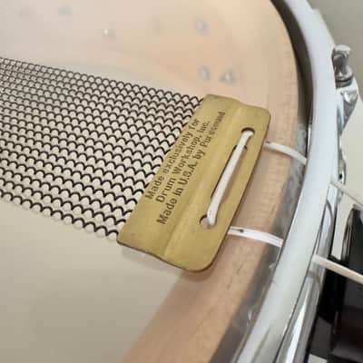 Rare 4.5x14" DW Craviotto Solid Shell Maple Snare Drum image 18