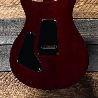 PRS Core Custom 24 Flame Top Fire Red Burst 0372522 image 4