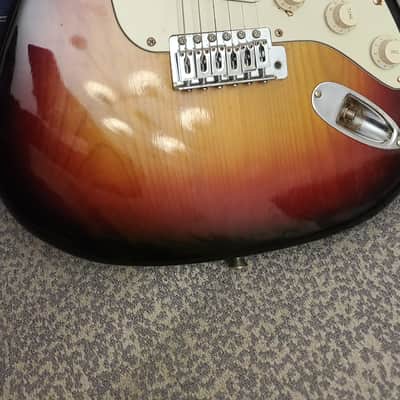 Fernandes FST 1976 - Sunburst - Sen ash - MIJ Vintage Stratocaster image 2