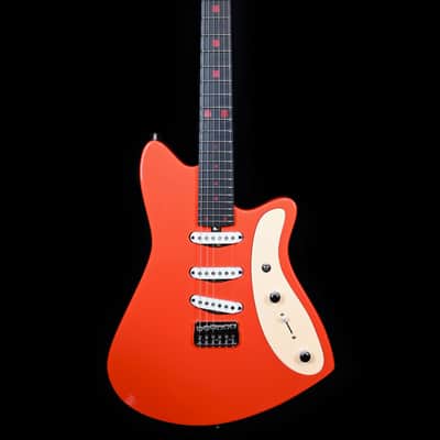 Pentagram S-Style "one-off" from 2024 in Red with original Hardcase image 1