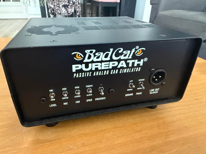 Bad Cat Purepath Passive Analog Cab Simulator 2026 - Present - Black image 1