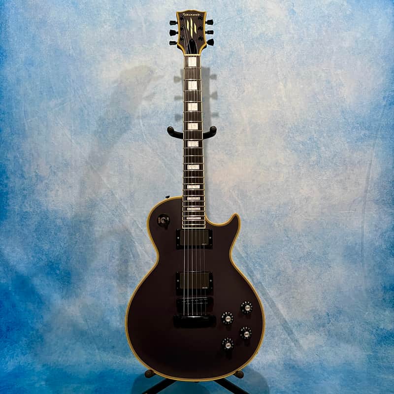 Edwards ESP E-LP-112CE 2005 Dark Purple Satin Les Paul Made in