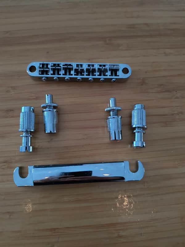 7 strings Bridge and Tail Piece image 1
