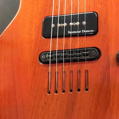 2008 Godin LG P90 Mahogany w/ Original Hardshell Case image 9