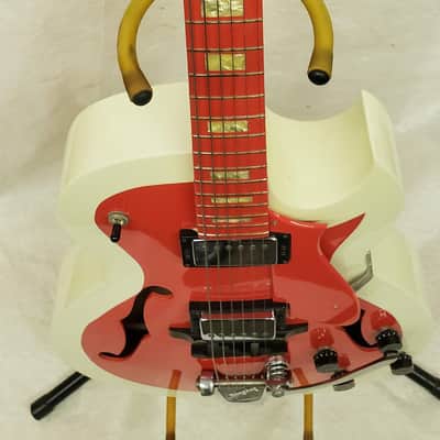 Heritage H-575 1998 WHITE & RED image 5