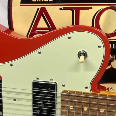 Fender Vintera '70s Telecaster Custom Tele Electric Guitar MIM - Made in Mexico - Fiesta Red image 3
