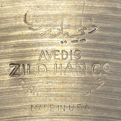 Zildjian Vintage Transition Stamp 40's/50's Avedis 15” Hi-Hat Pair (708gr, 712gr) image 5