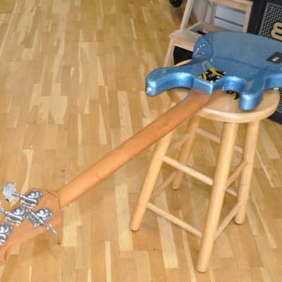 STERLING by MUSIC MAN RAY34 BSK Blue Sparkle / 4-String StingRay Bass / RAY34-BSK / SR59994 image 8