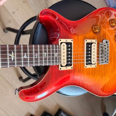 PRS Custom 24 - Cherry Sunburst - 1996 image 13