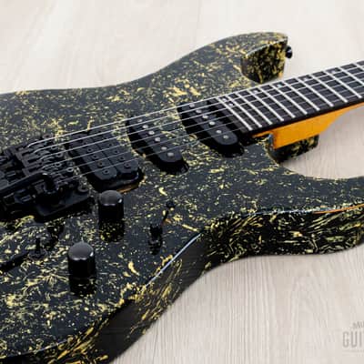 1991 Hamer USA Centaura Vintage HSS Superstrat Granite w/ DiMarzio, Seymour Duncan & Case image 6