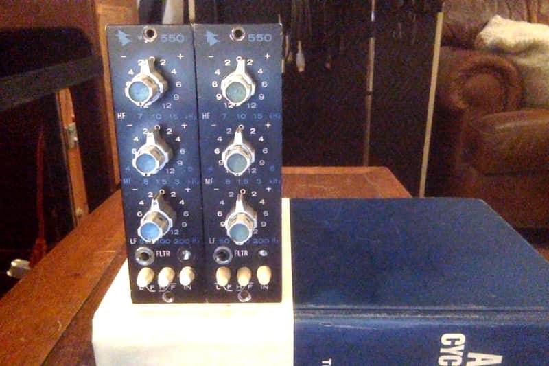 API 550 vintage eq pair image 1