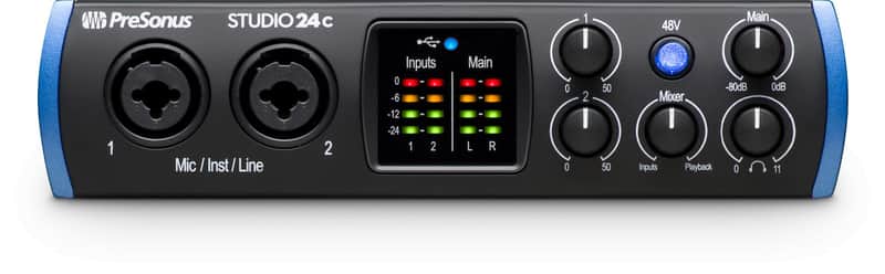 PreSonus Studio 24c Recording Interface image 1