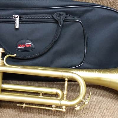Professor Romeo Orsi Vintage c1950s Brushed Brass Professional Trumpet In Excellent Condition image 3