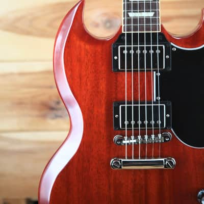 Gibson SG Standard '61 with Stoptail 2021 - Vintage Cherry image 6
