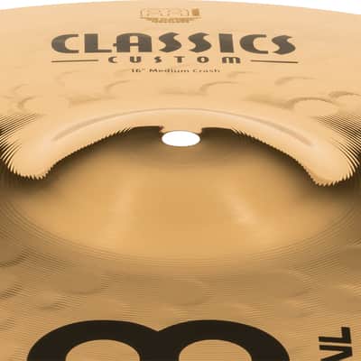 MEINL CC16MC-B Classics Custom Brilliant Medium Crash 16 Zoll Becken image 4