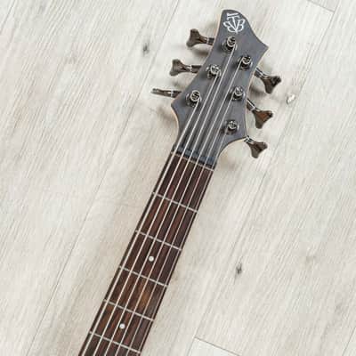 Ibanez BTB606 BTB Standard 6-String Bass, Rosewood Fretboard, Transparent Gray Flat image 8