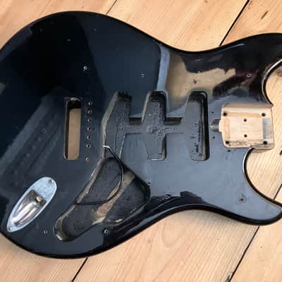Vox Standard 25 Electric Guitar Body Maple Japan Matsumoku Heavily Roadworn image 1