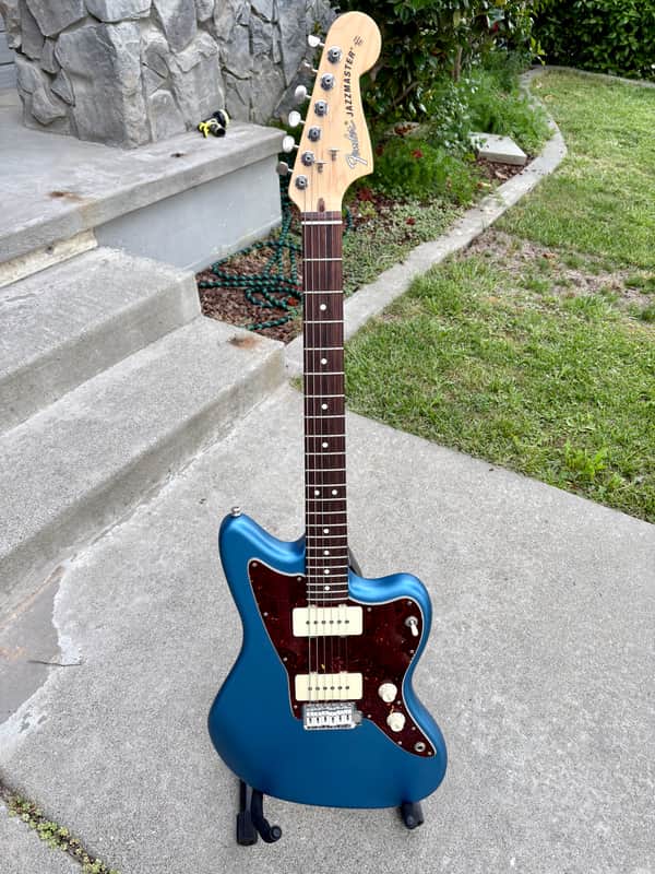 Fender American Performer Jazzmaster Satin Lake Placid Blue