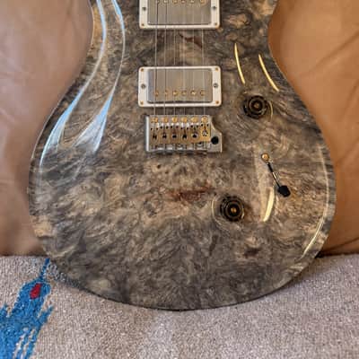 2019 PRS Private Stock #7959 Custom 24 - Natural Buckeye Burl - Roasted Curly Maple Neck - Fatback Black Limba Body image 1