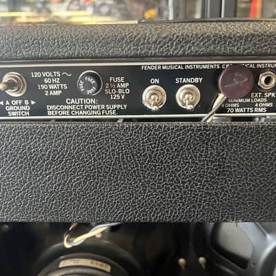 Fender Vintage Silverface Pro Reverb 1978 2-Channel 70-Watt 2x12" Guitar Combo - Just Serviced- Shipping available image 14